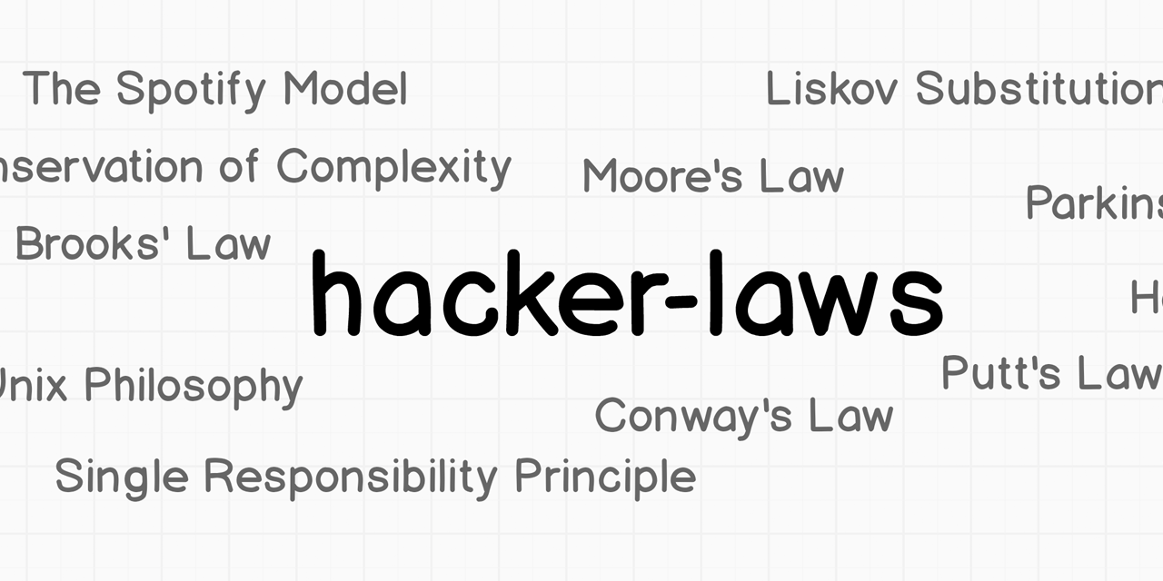 dwmkerr/hacker-laws