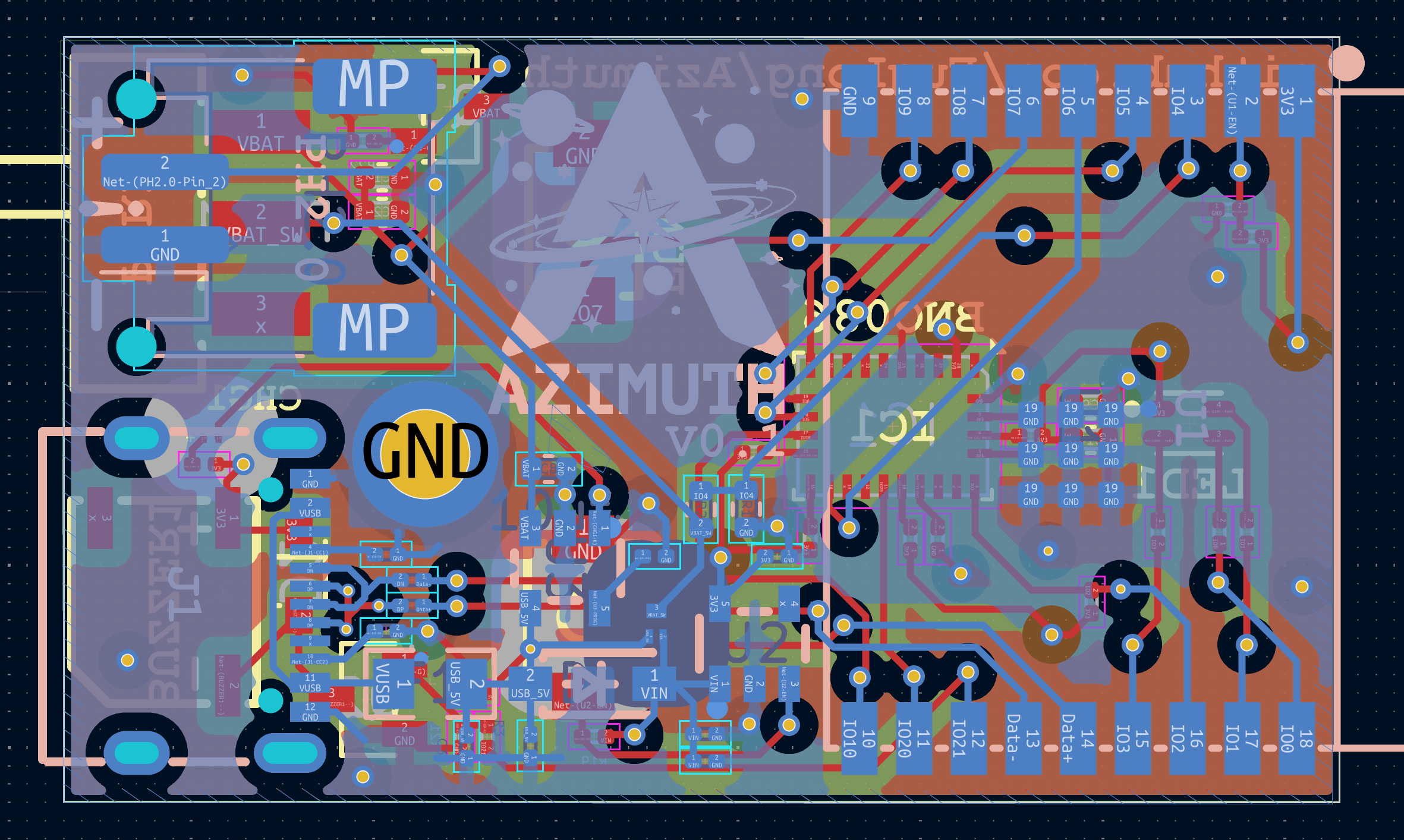 GitHub - FugLong/Azimuth: Open PC head tracking — ESP32-C3 + BNO08x ...