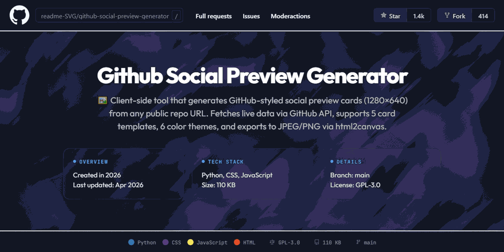 github-social-preview-generator