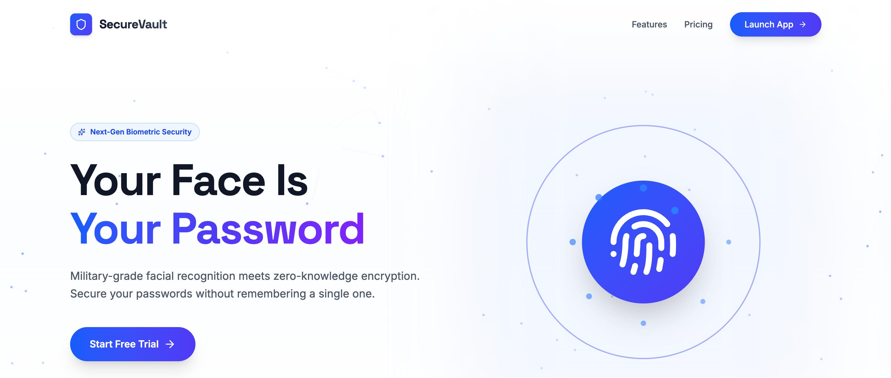 SecureVault-Face-Authentication