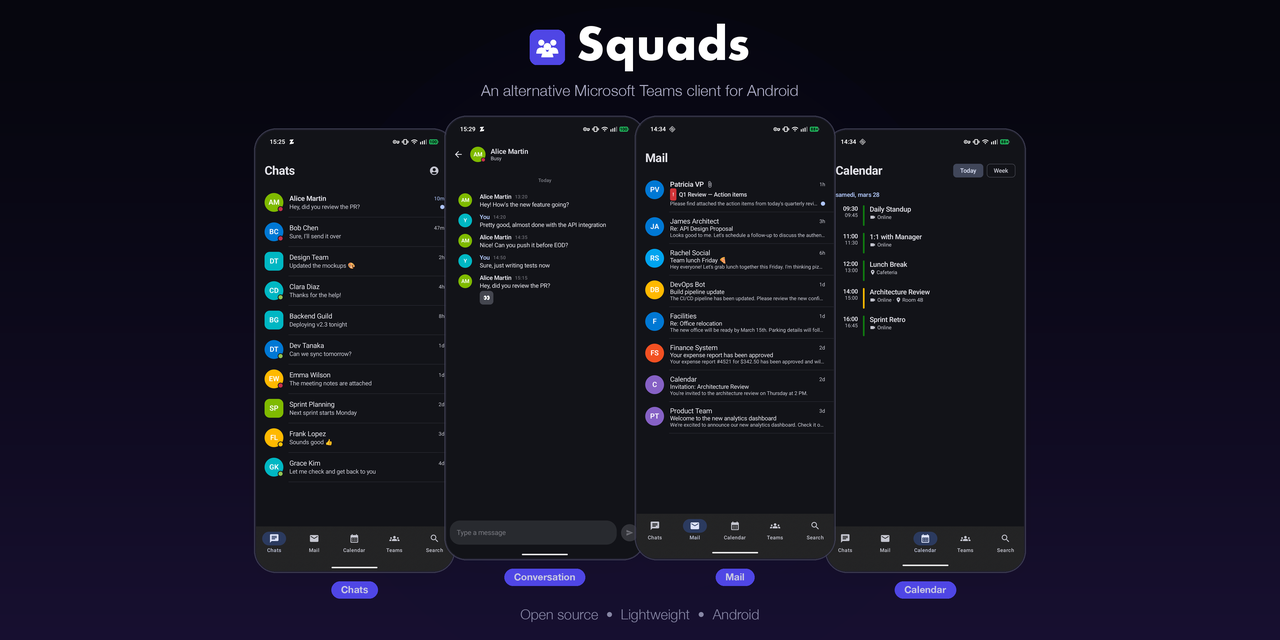 GitHub - kernoeb/squads-app: Alternative Android client for Microsoft ...