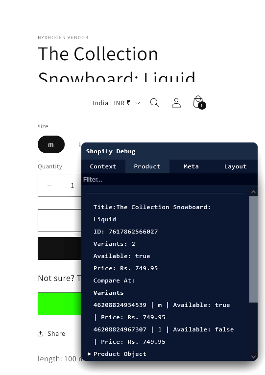 shopify-debug-engine