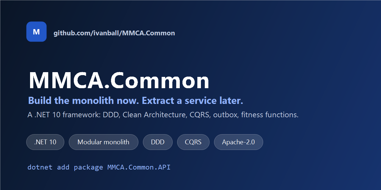 MMCA.Common