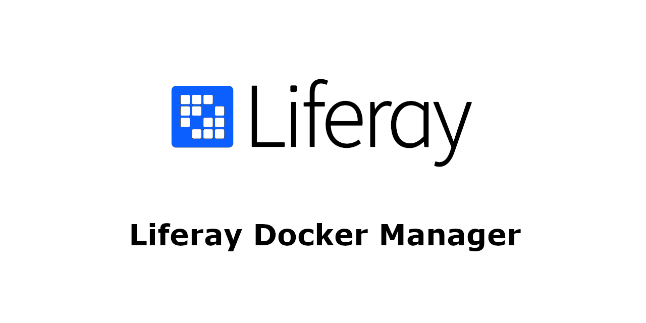 liferay-docker-manager