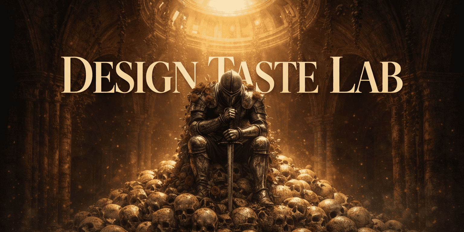 GitHub - vb-tyagi/design-taste-lab: Extract, test, and codify your ...