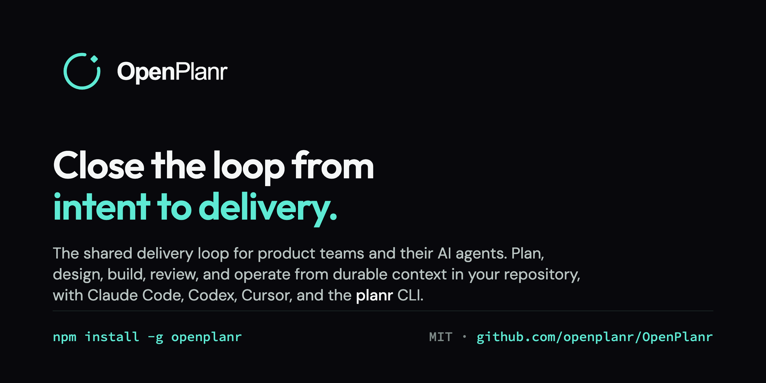 OpenPlanr