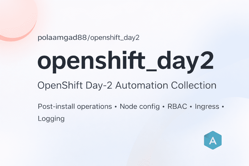 GitHub - polaamgad88/openshift-collection: Ansible modules for ...