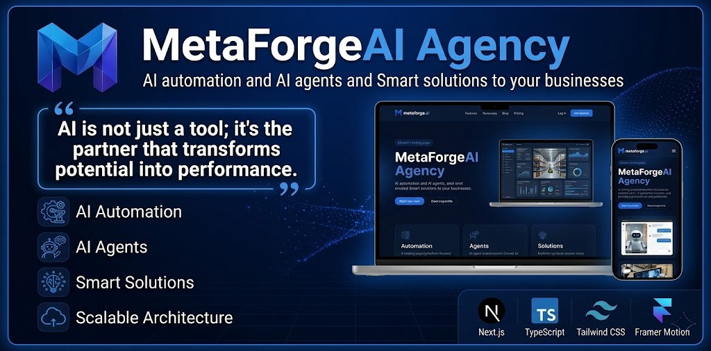 MetaForgeAI-Website