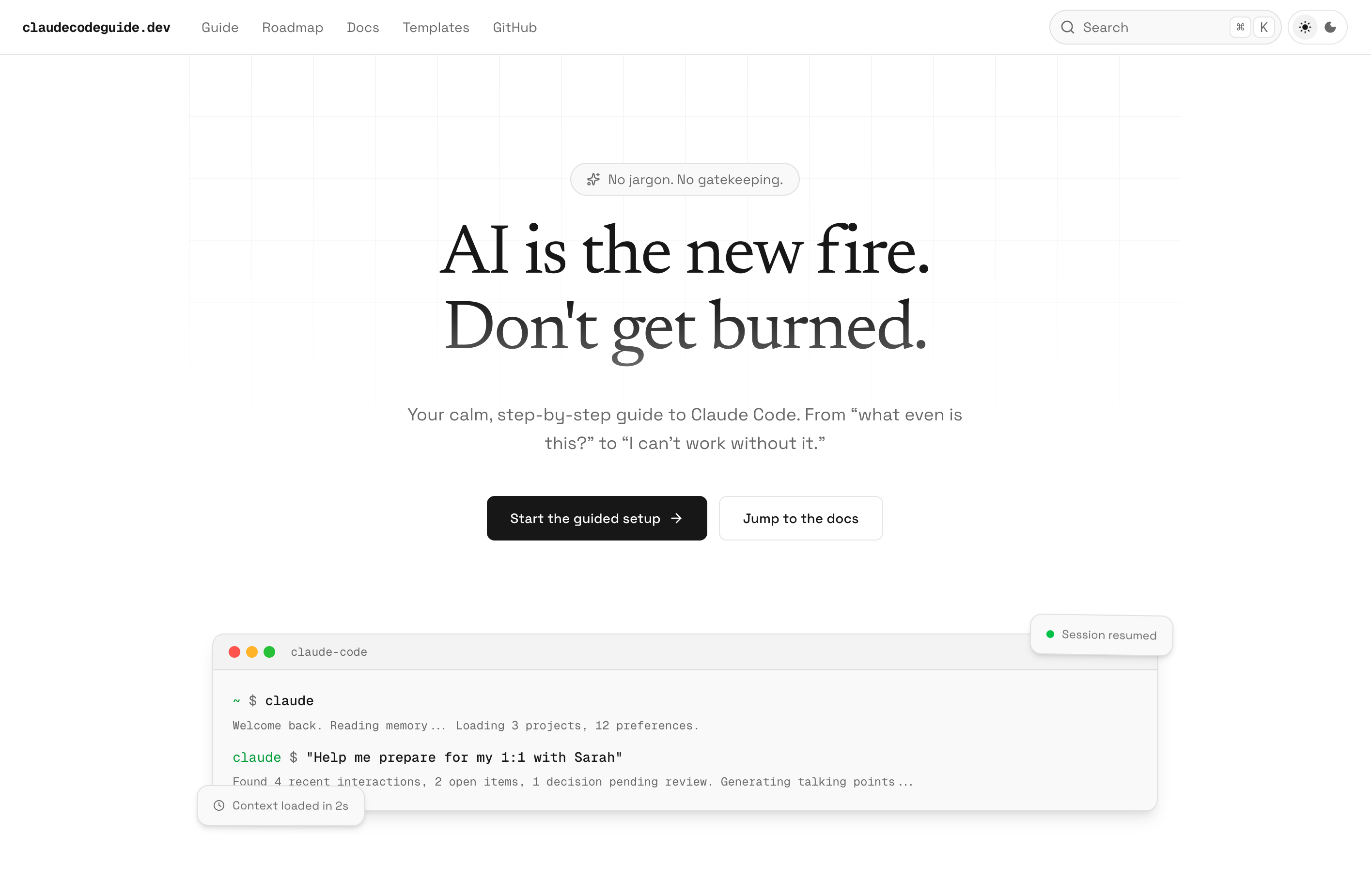 GitHub - mshadmanrahman/claudecode-guide: The friendly guide to Claude ...