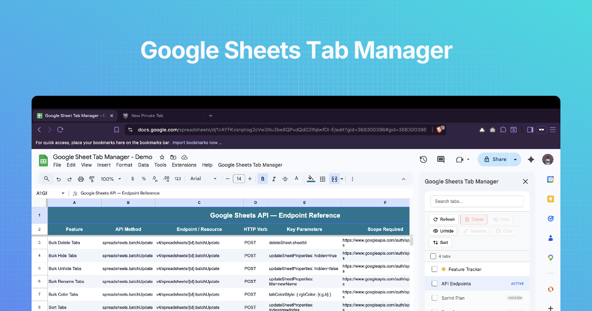 google-sheets-tab-manager
