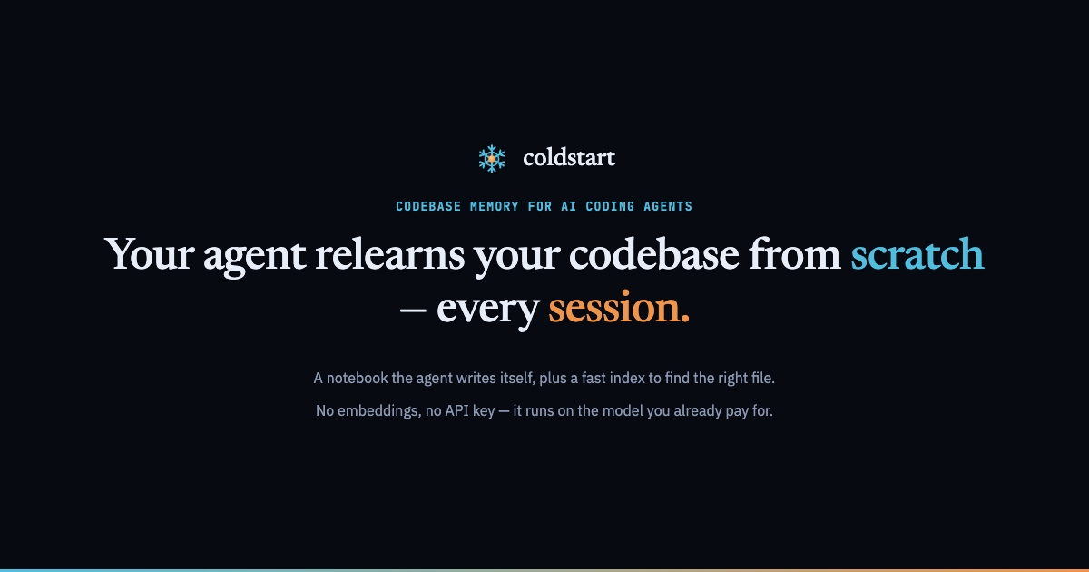 coldstart