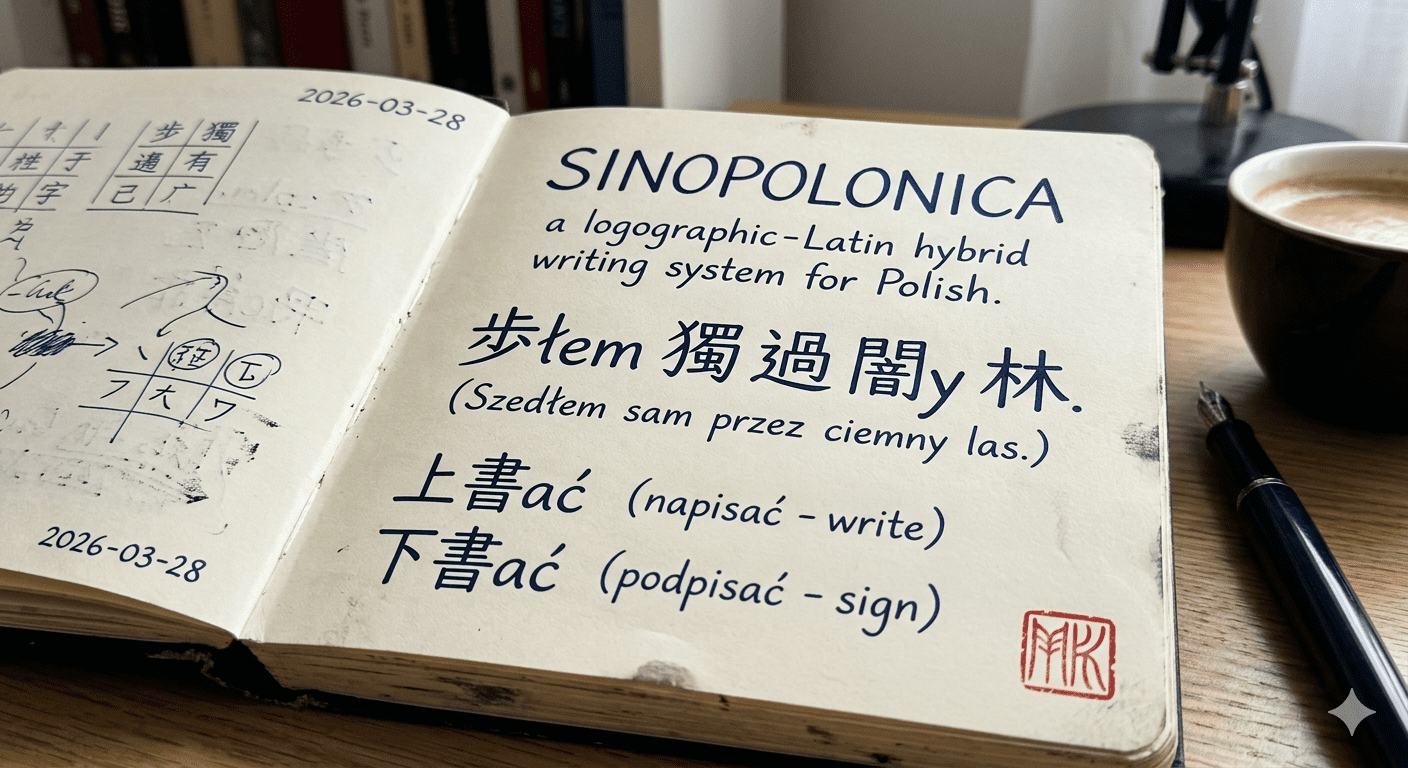 GitHub - marekkowalczyk/sinopolonica: A logographic-Latin hybrid ...