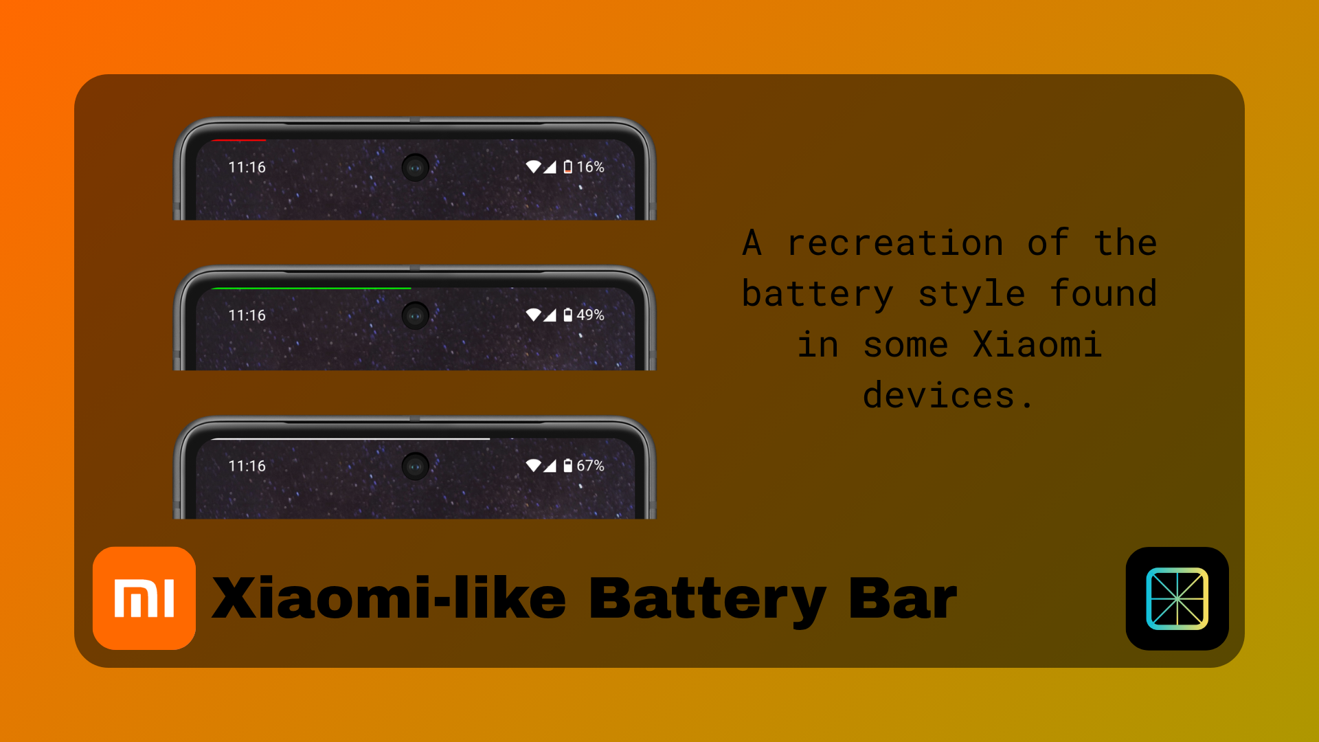Xiaomi-like-Battery-Bar