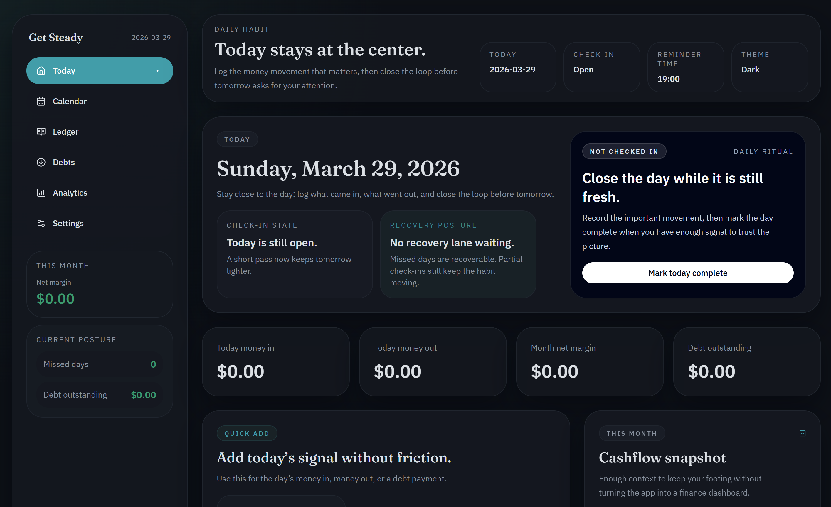 GitHub - Aeltrion-Labs/get-steady: Get Steady - Manage Your Spending ...