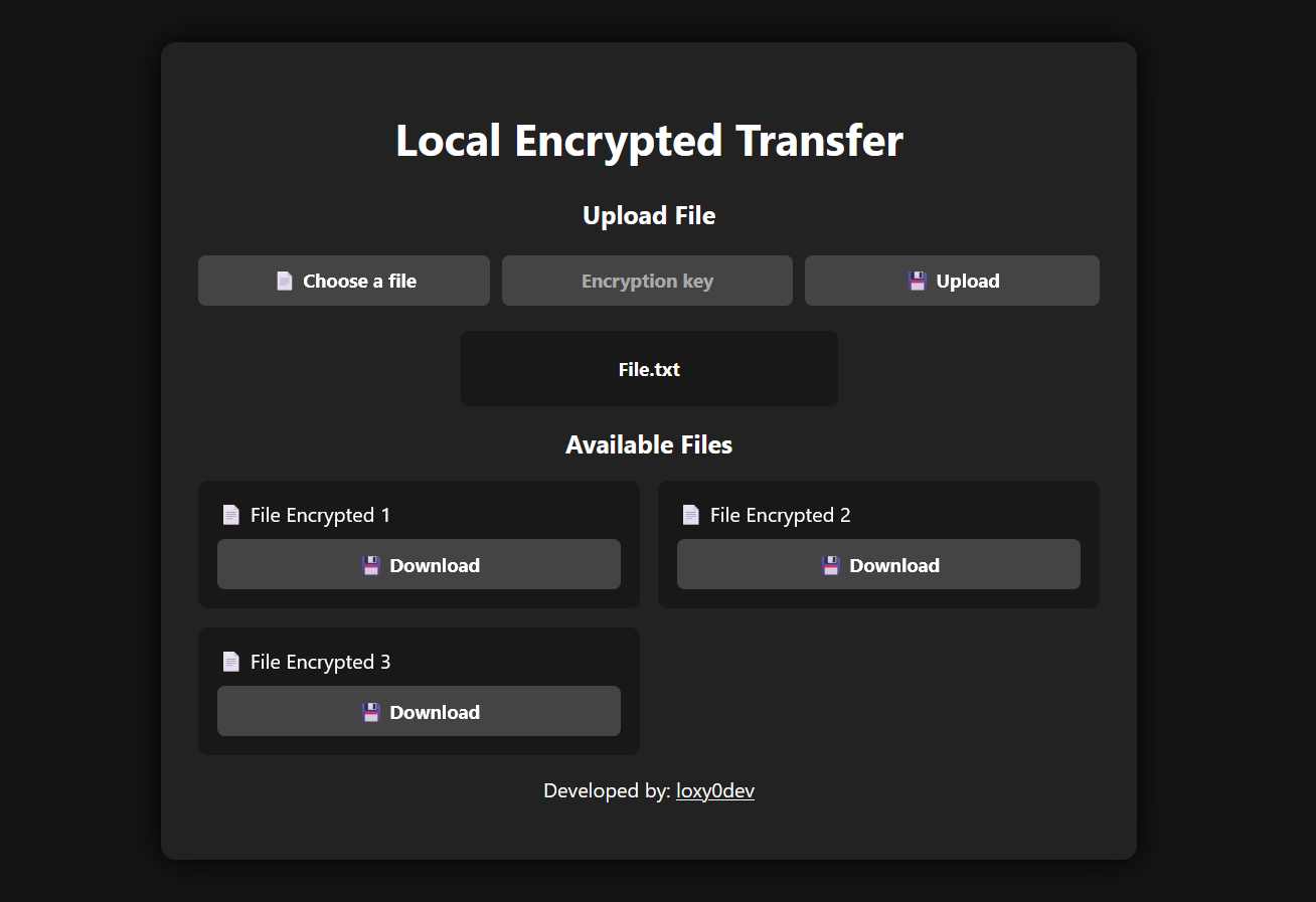 Local-Encrypted-Transfer