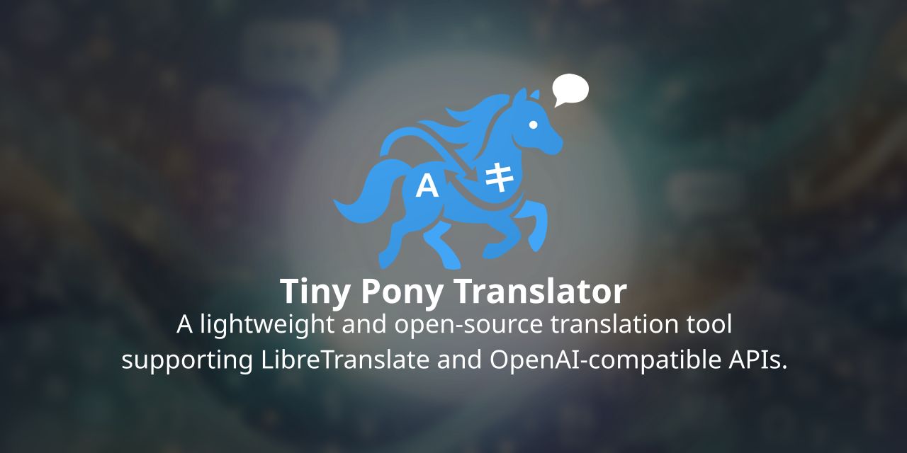 Tiny-Pony-Translator