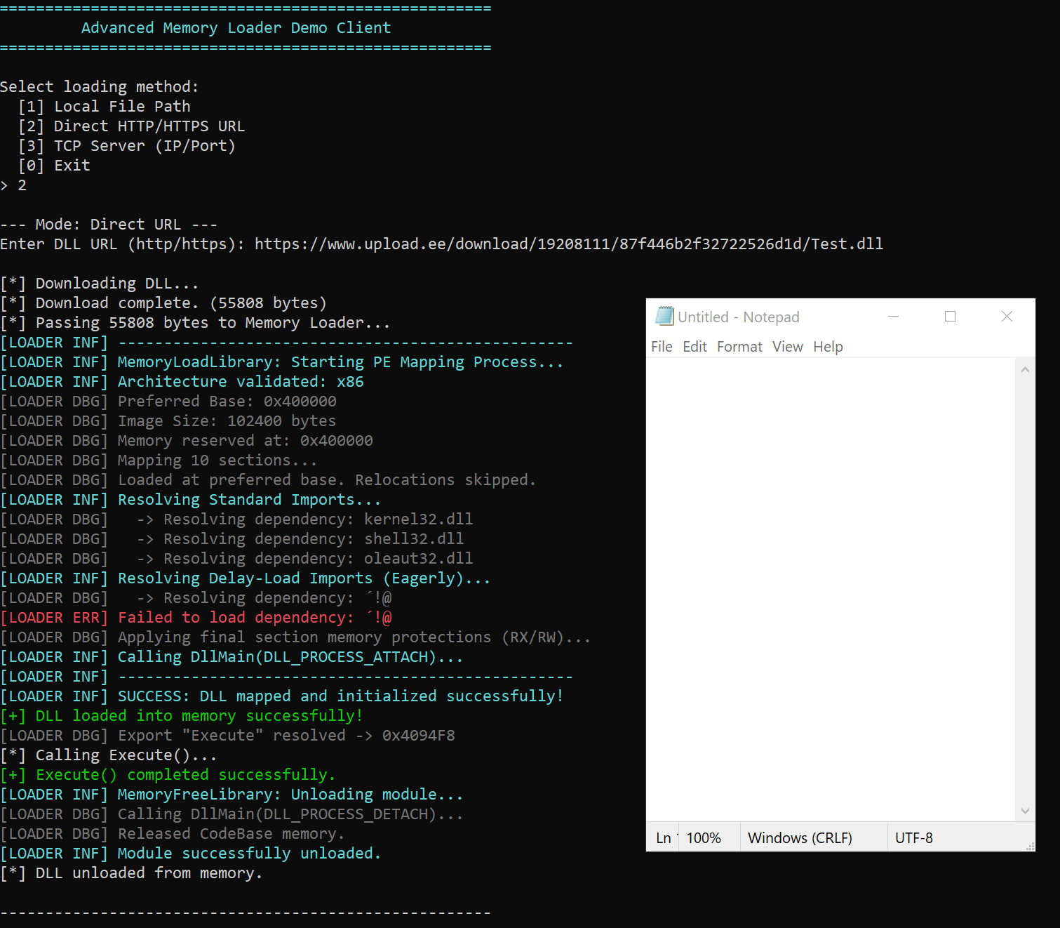 GitHub - 8yteWizard/Memory-DLL-Loader: Simple, Easy, Reliable Implement ...