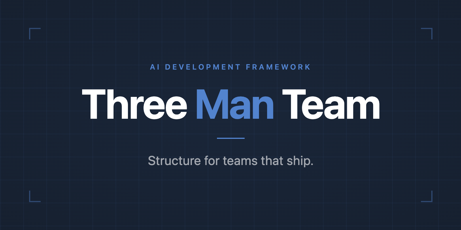 three-man-team