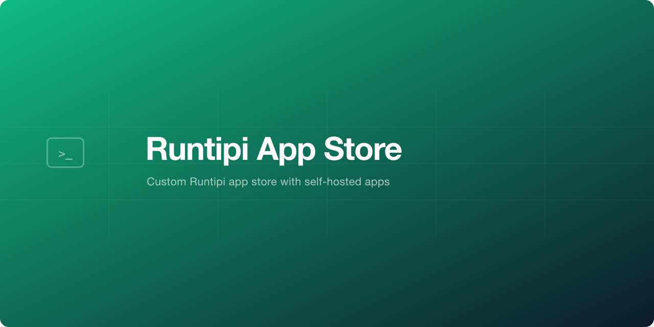 runtipi-appstore