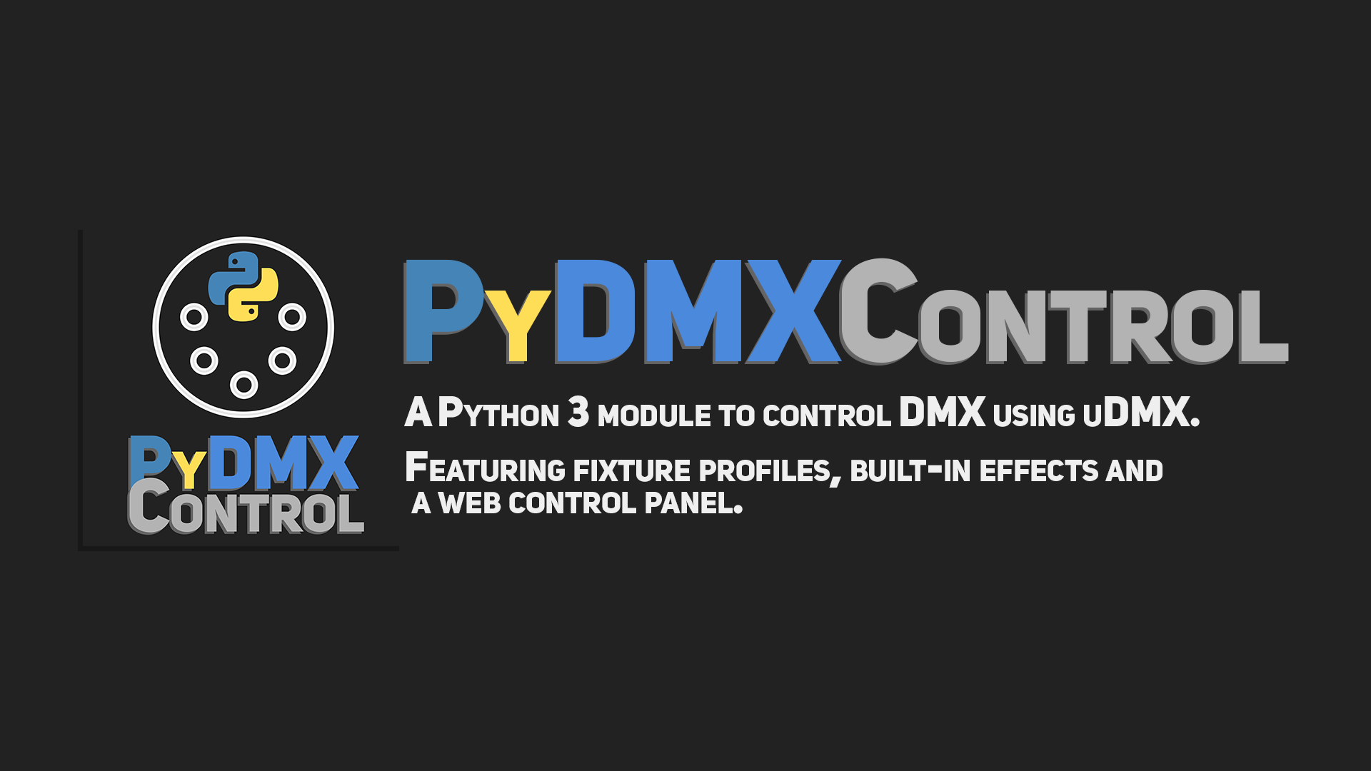 pydmxcontrol