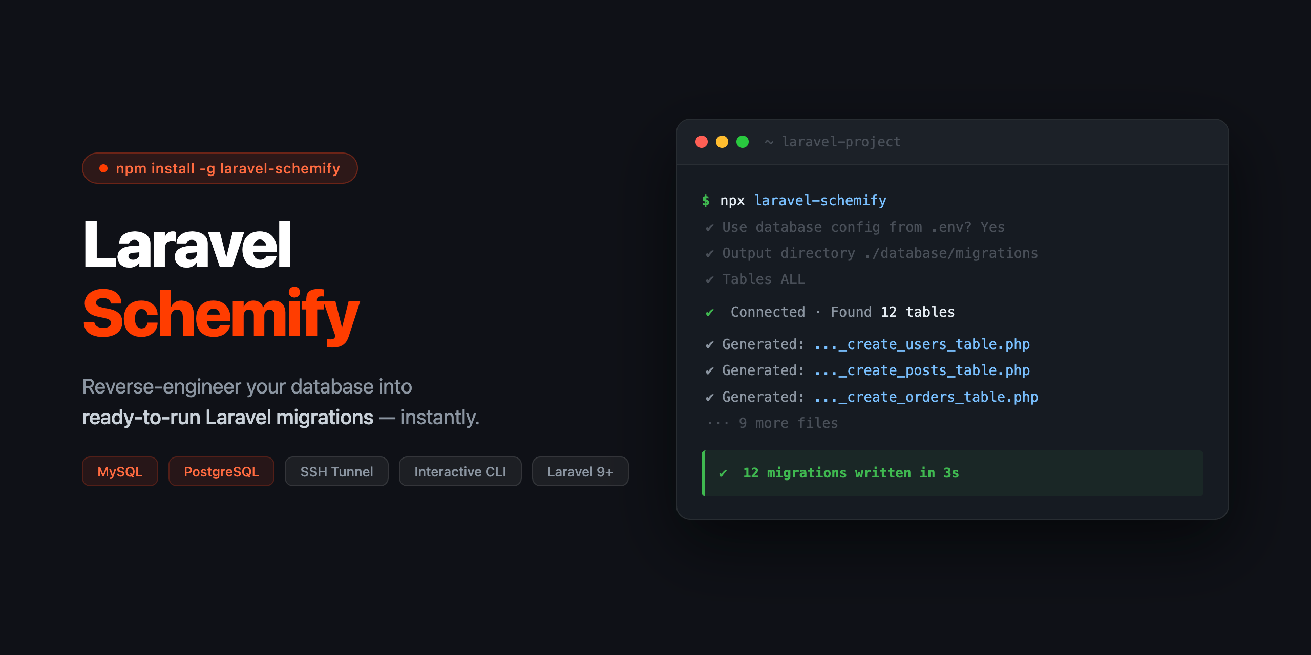 laravel-schemify