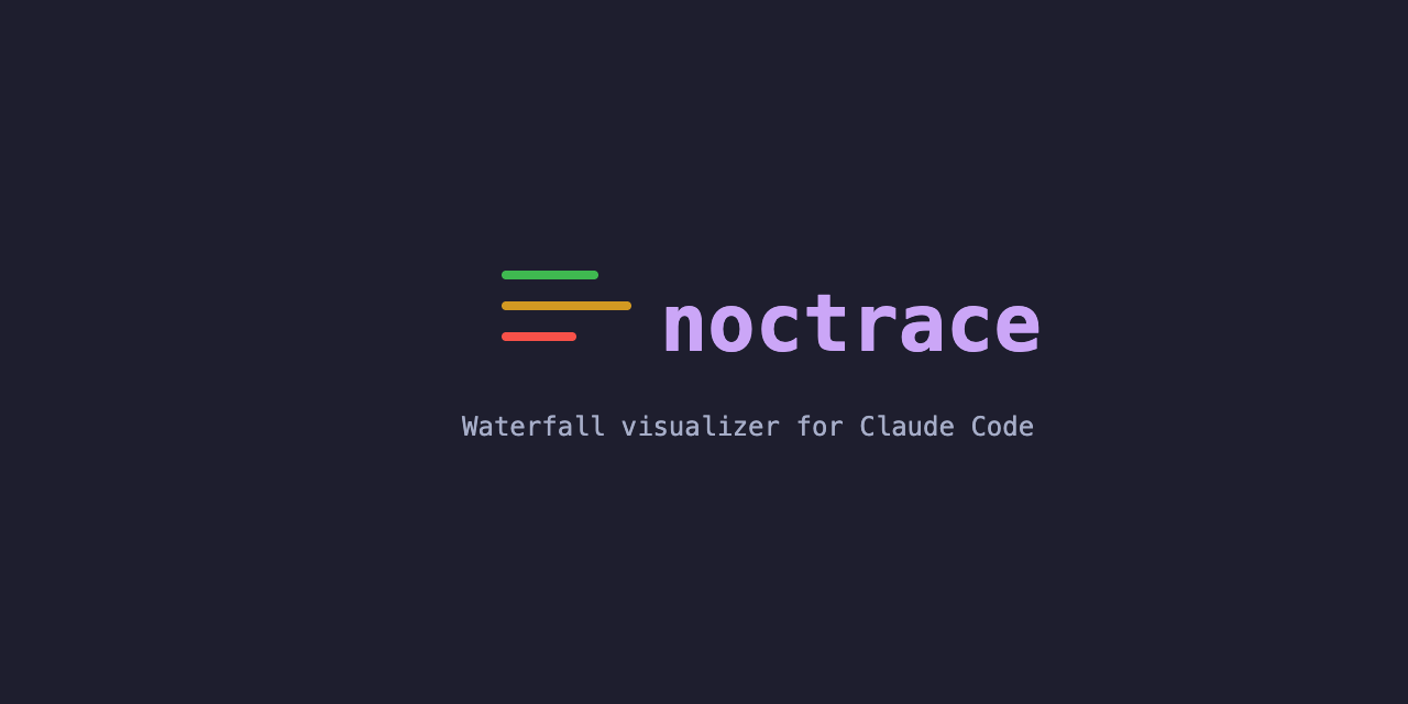 GitHub - nyktora/noctrace: Chrome DevTools Network-tab-style waterfall ...