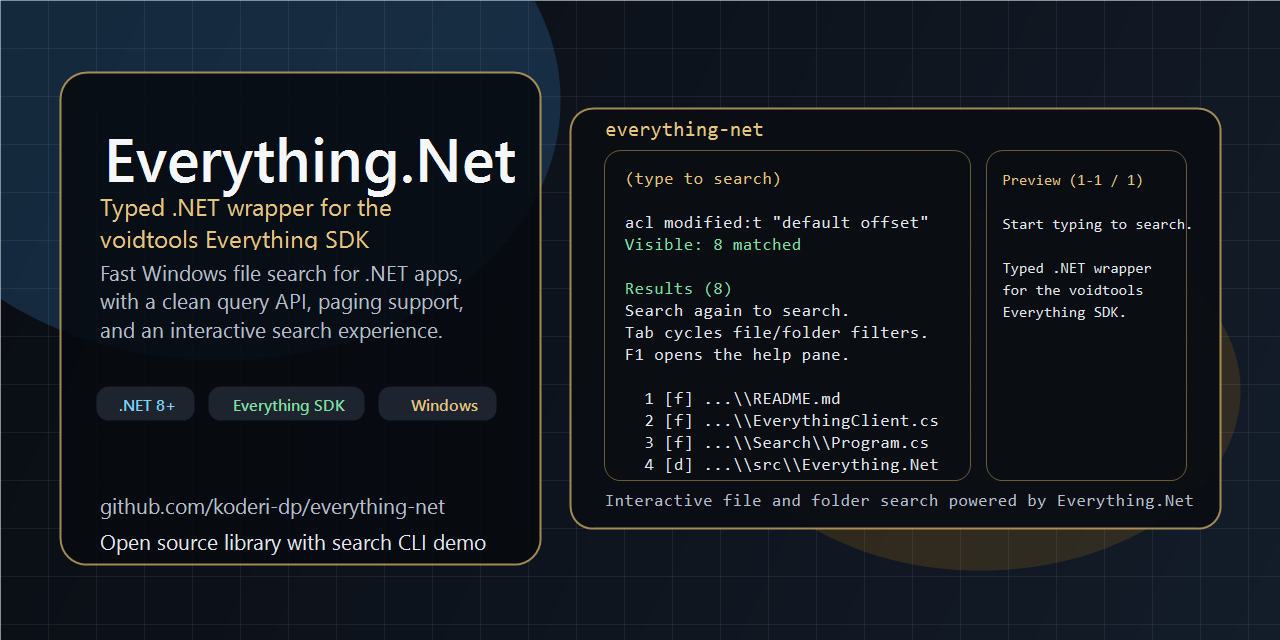everything-search · GitHub Topics · GitHub