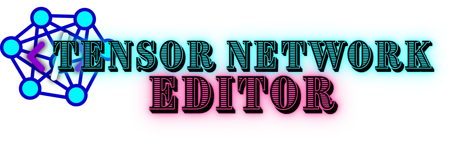 Tensor-Network-Editor