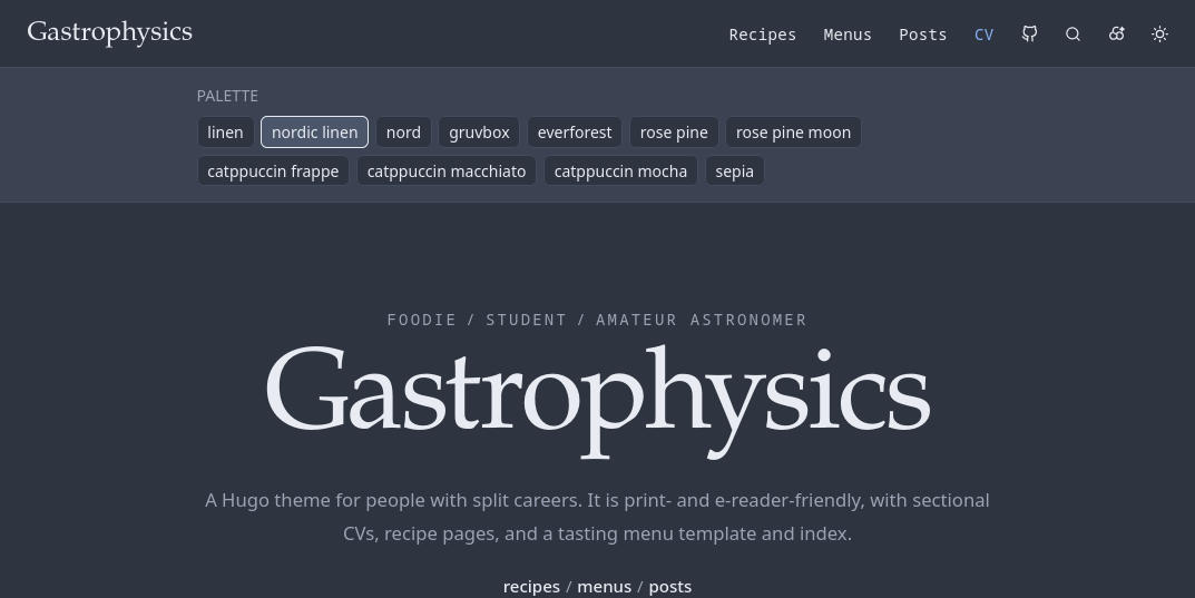 gastrophysics