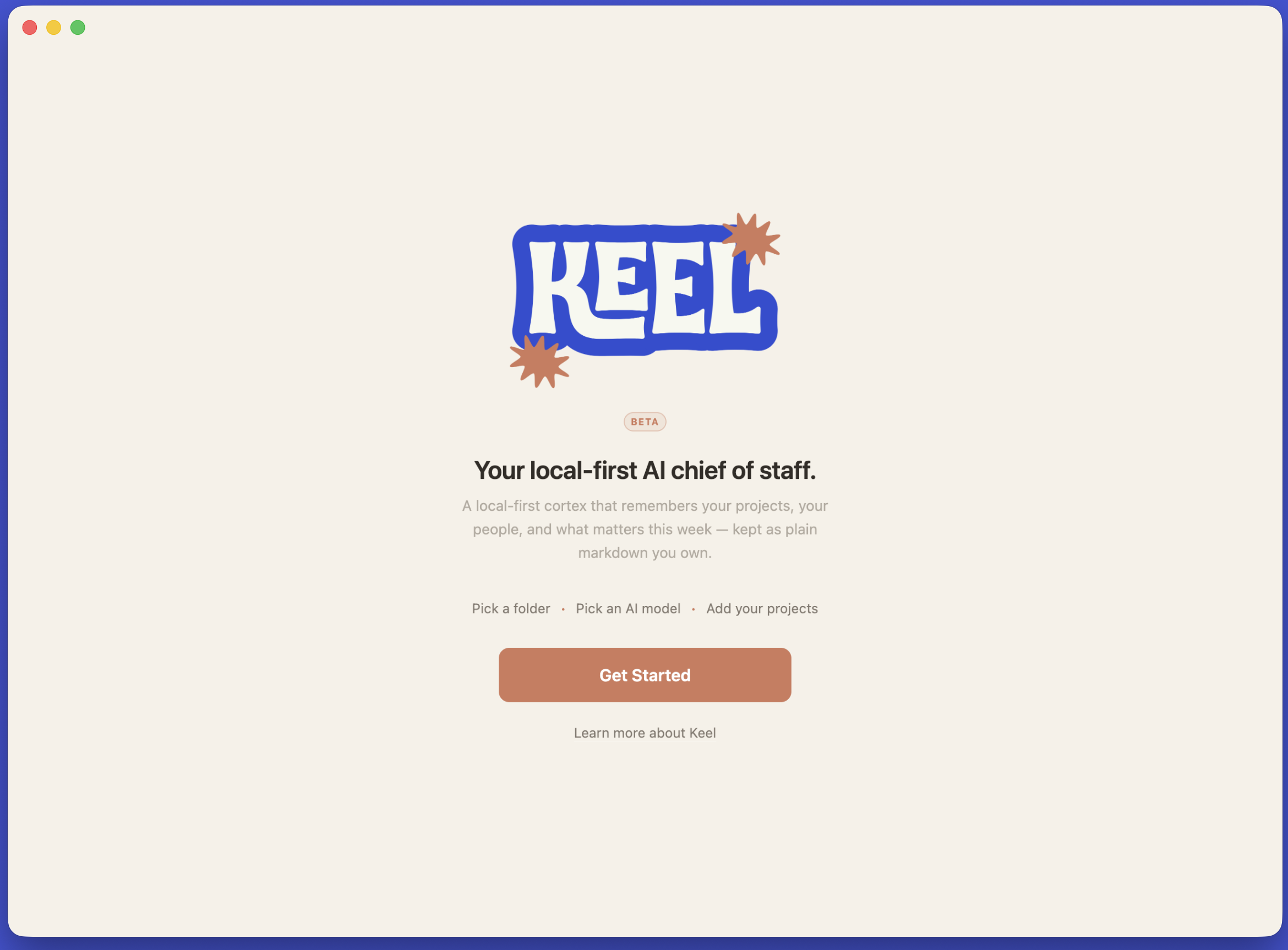 GitHub - Keel-Labs/keel: An AI assistant whose memory belongs to you ...