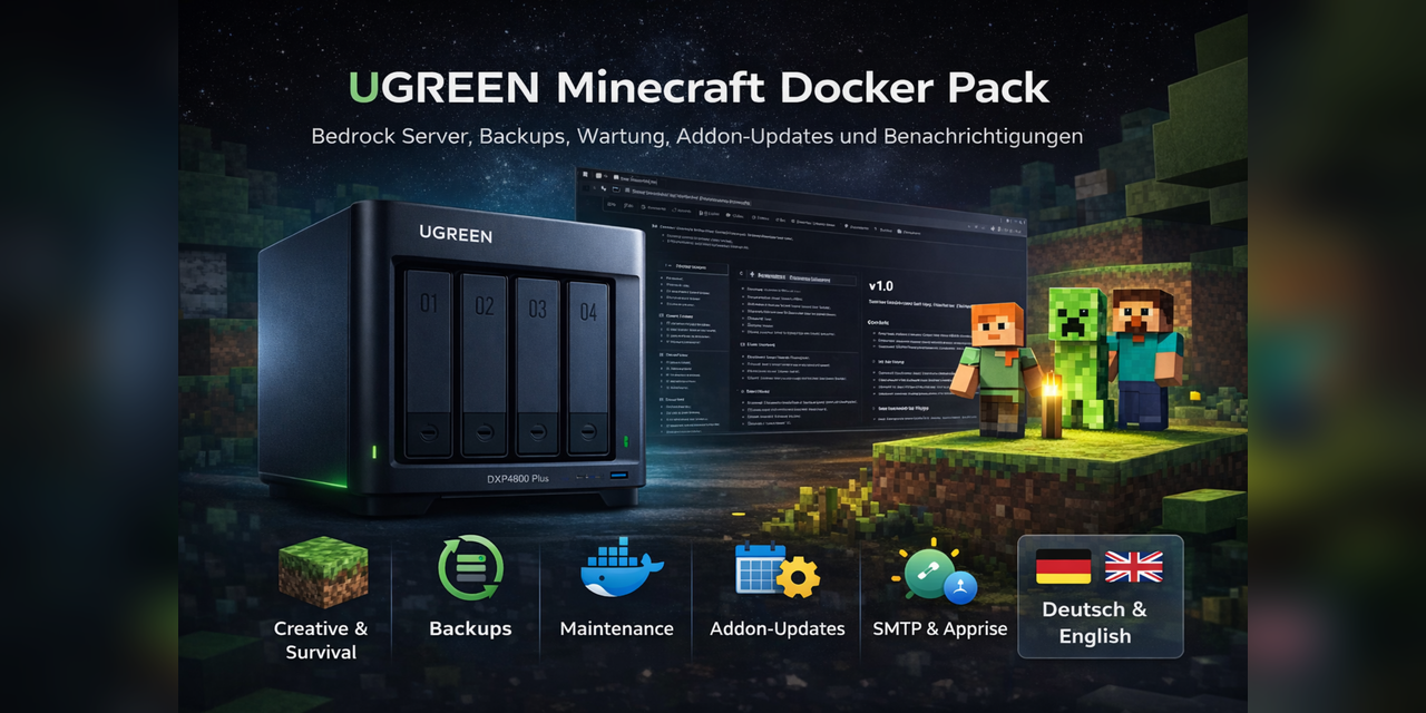 UGREEN-NAS-Minecraft-Docker-Pack