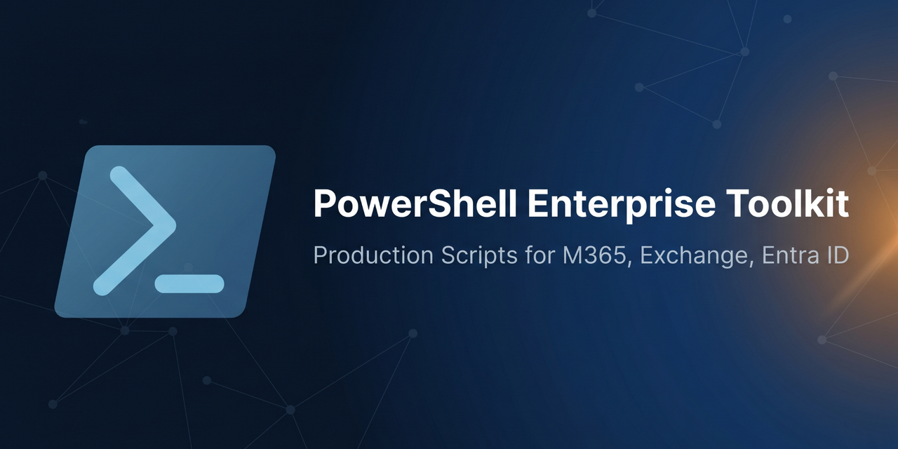 GitHub - evgenybl/PowerShell-Enterprise-Toolkit: Production-grade ...