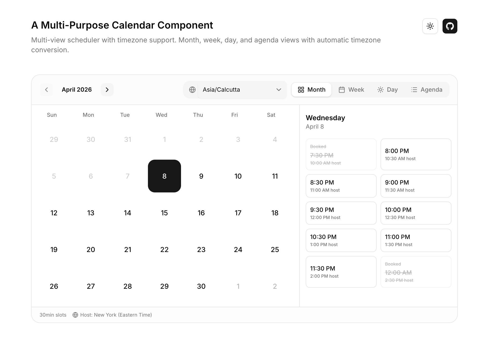 calendar