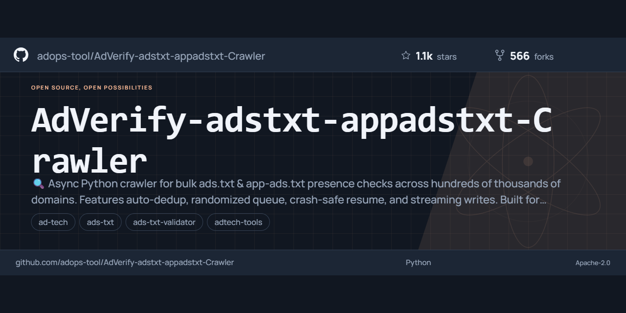 AdVerify-adstxt-appadstxt-Crawler