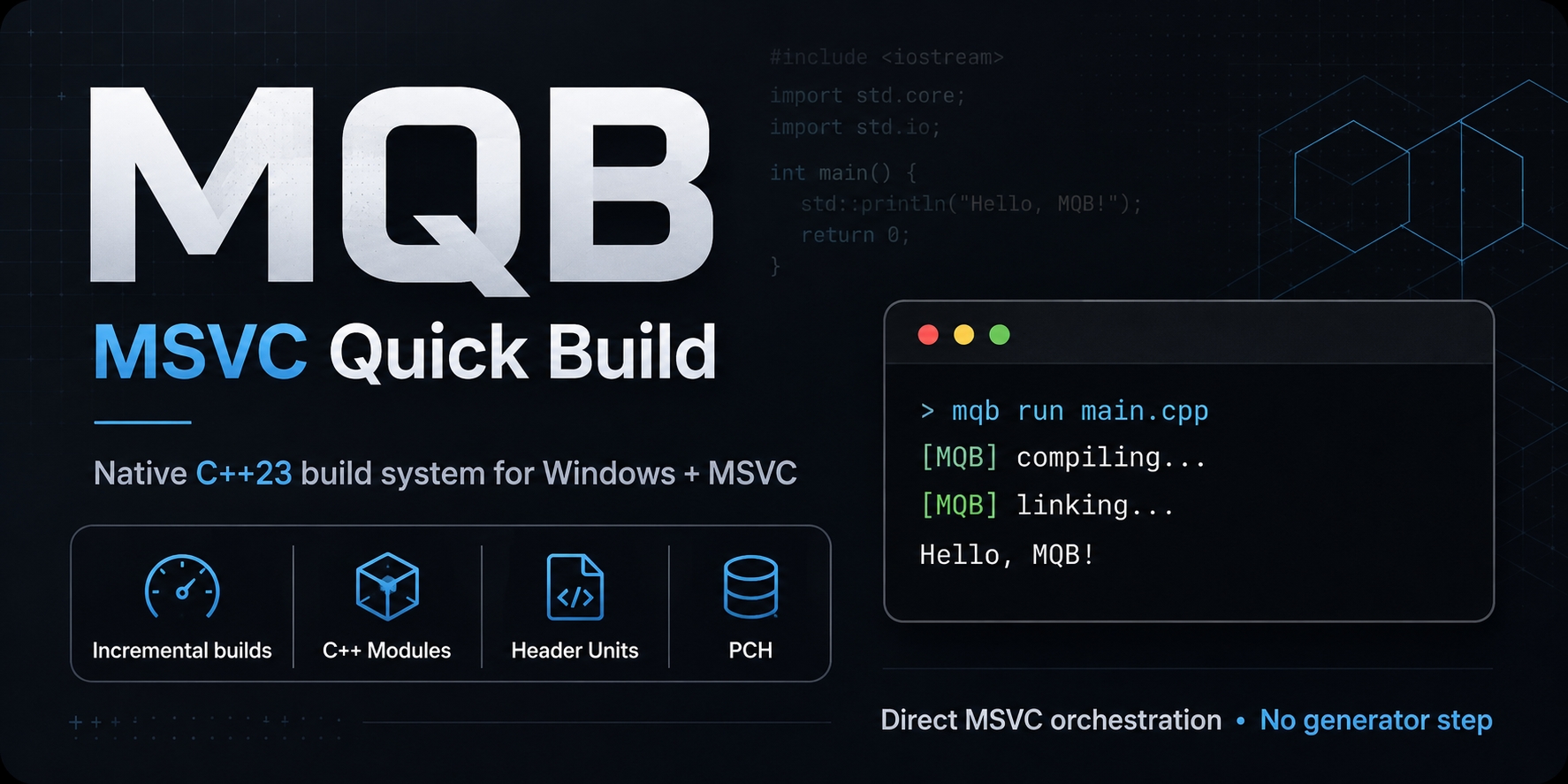 msvc-quick-build