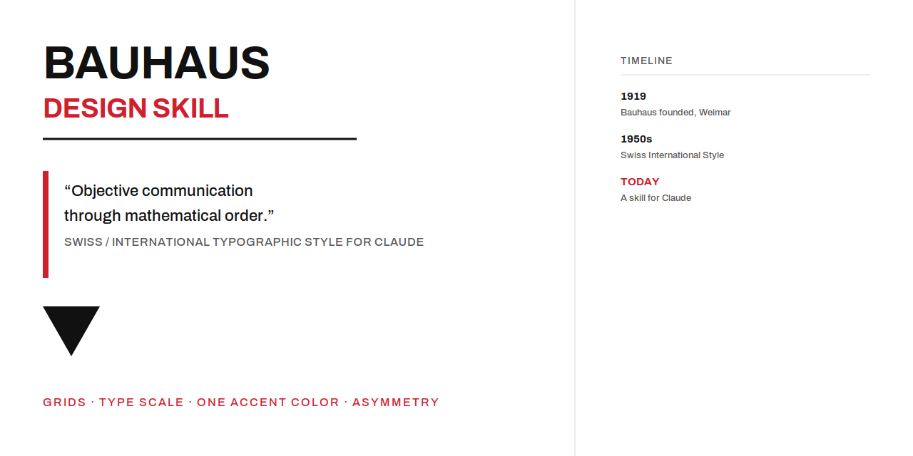 bauhaus-design-skill