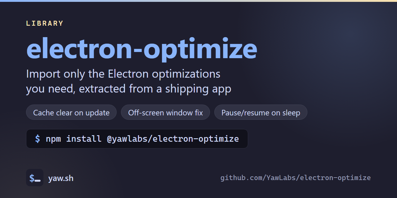 electron-optimize