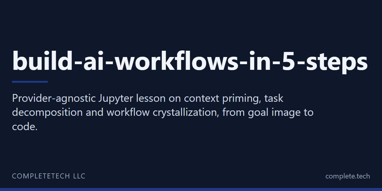 build-ai-workflows-in-5-steps