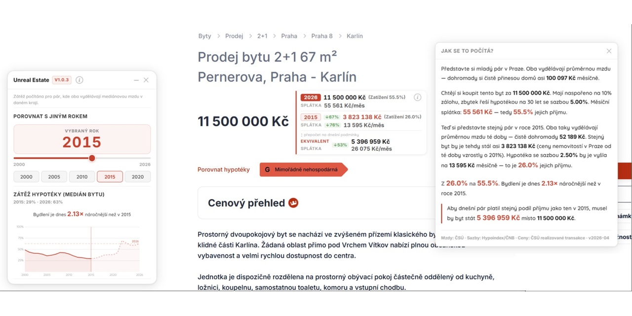 GitHub - Omni-Wild/Unreal-Estate: Chrome extension: affordability ...