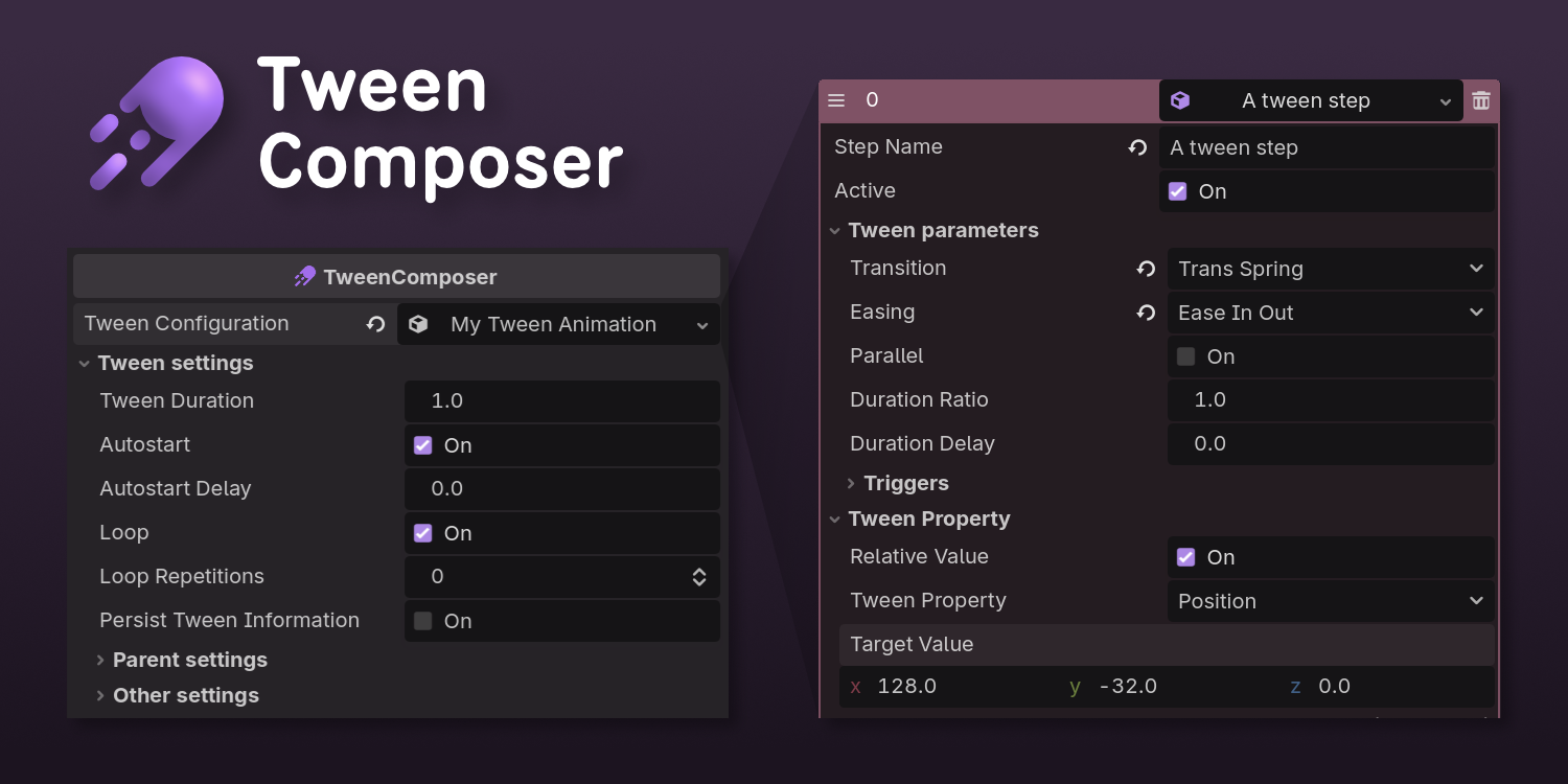 GitHub - gurbsgurbs/tween-composer-godot: A tool for creating reusable ...