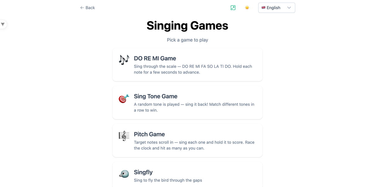 singing-experience