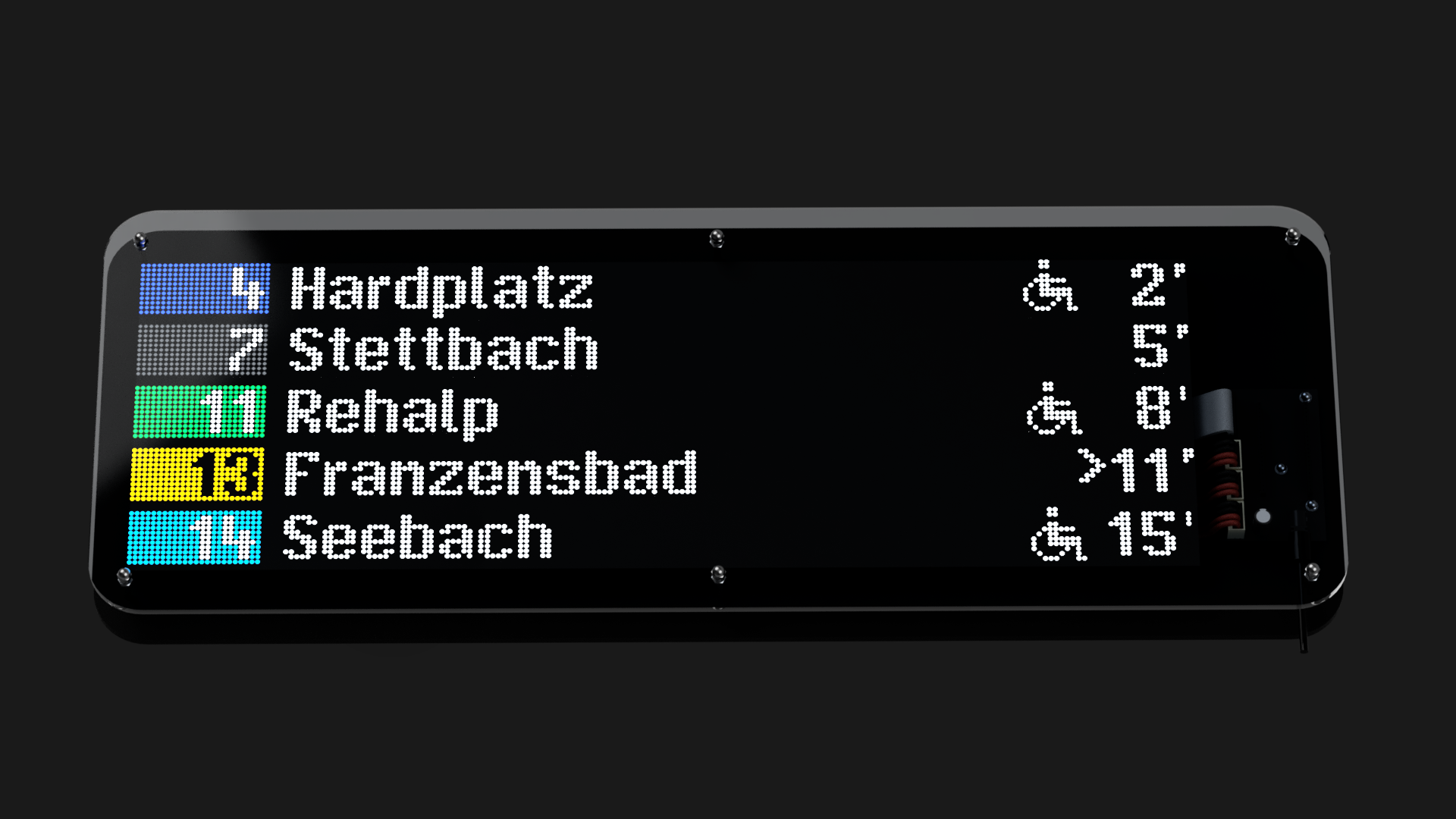 VBZ-Tram-Display-Clone