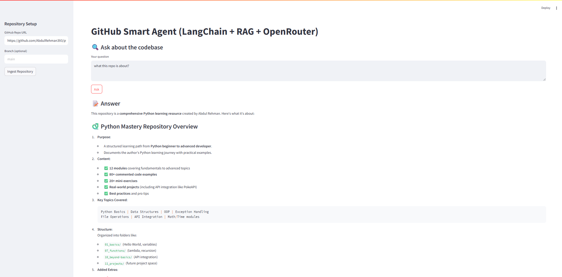 github-smart-agent