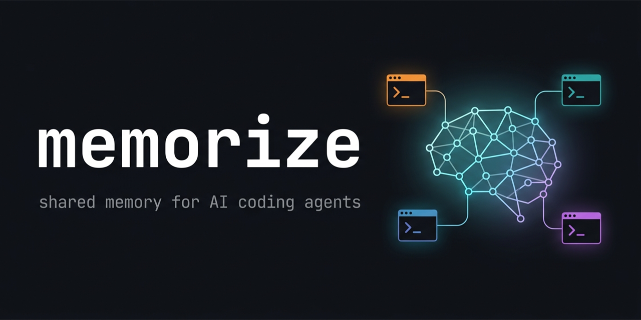 Show GN: AI 에이전트들이 프로젝트 기억을 공유하는 'memorize'를 만들었습니다 — 그리고 도움이 필요합니다