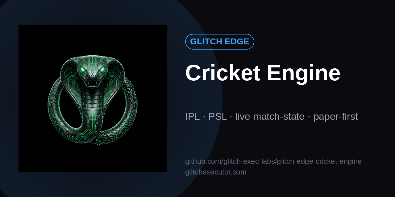 GitHub - glitch-exec-labs/glitch-edge-cricket-engine: Glitch Edge ...