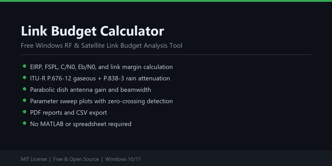 link-budget-calculator