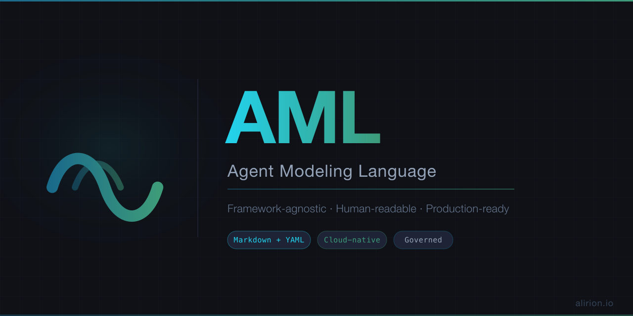 GitHub - alirion-io/aml: AML (Agent Modeling Language) is a human ...