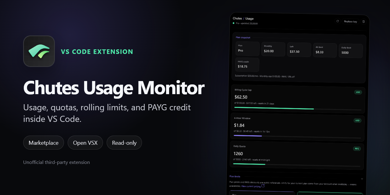 chutes-usage-vscode