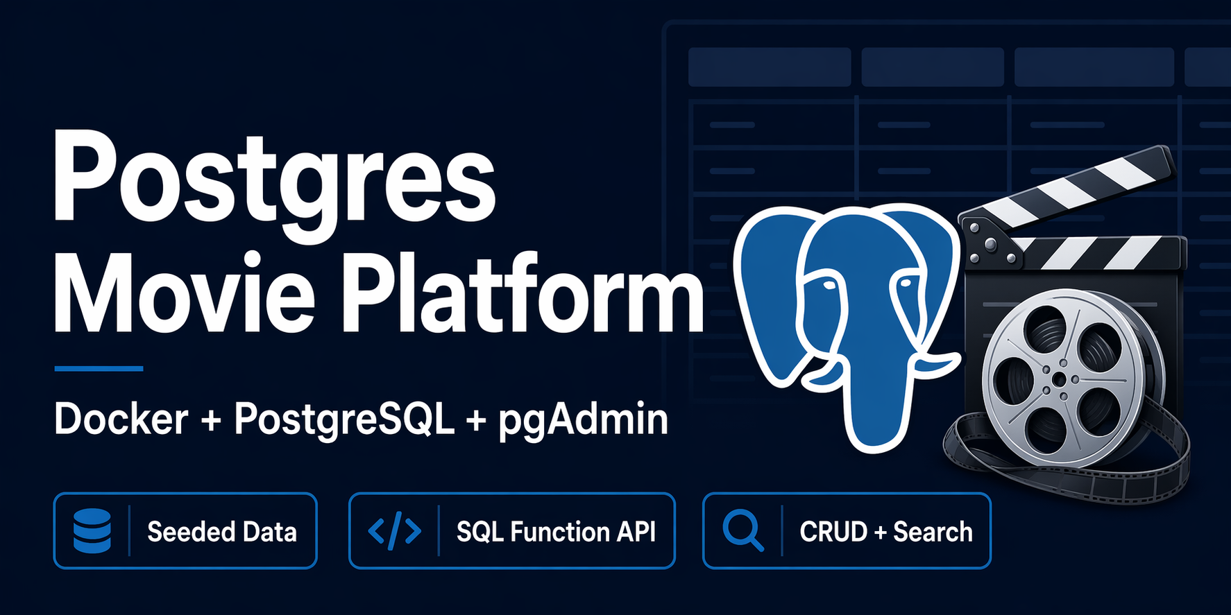 Postgres-Movie-Platform