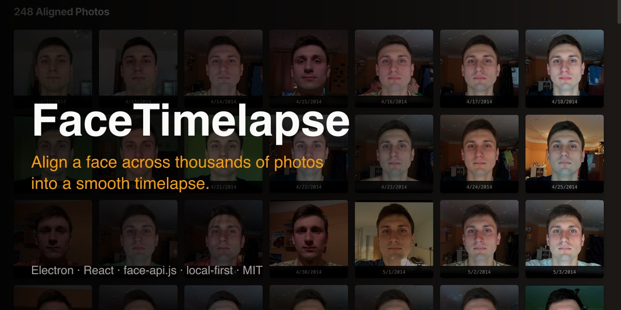 face-timelapse